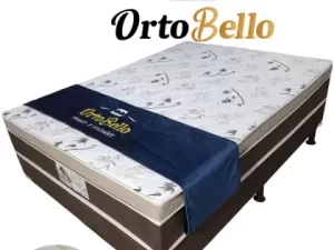 Cama Box Conjugada Casal Matelassê D33 – OrtoBello