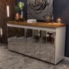 Buffet Maria 4P com Espelho - 1.40m - Minas Plac - 4.4 - TD - 4.5 - RN - 4.2 - LD - 4.1 - PR