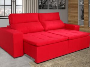 Sofa Retratil Reclinavel Italia 2xMod 0,90m  Vicam