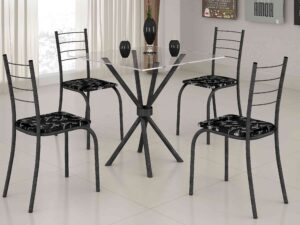 Mesa Rio vidro 70×70 4Cd – Teixeira – 3.7 SR/ 3.5PR
