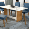 MESA ROMA 160X80 C/6 CAD LAS VEGAS - MINASPLAC - 1.3 - RN