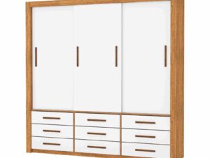 ROUPEIRO GR ANJOS C/  1 ESPELHO 3P CORRER 9G  – 1,91m – CARIOCA MÓVEIS – 9.5/PR/RF 9.9/SR