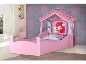 Cama Infantil Casa Moranguinho ou Princesa Rosa J A Moveis – SR