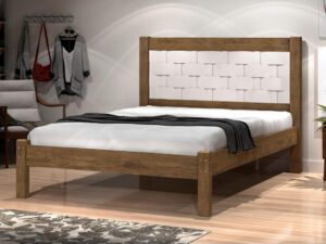 Cama Casal Laila Jequitiba.Off White Flex J A Moveis – 3.1 SR