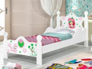 Cama Infantil Iris Moranguinho Branco J A Moveis – SR