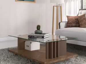 Mesa de Centro Frizz, Côr Imperial/Sépia, da Madetec – RN-3.2-SR