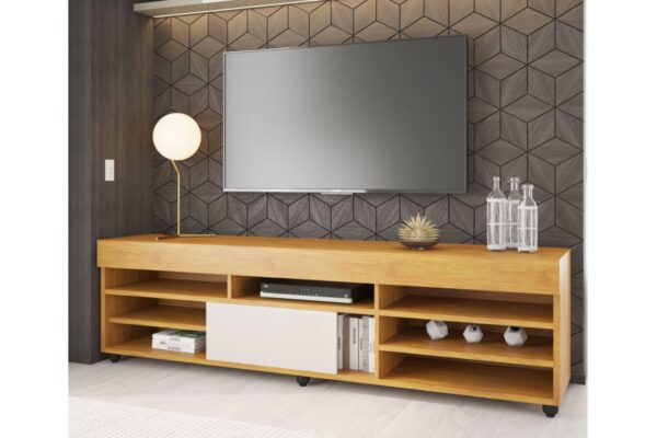 RACK BELA até 55" - 180CM - VIERO - 2.7 - RN - 2.4 - LD/PR - 2.6 - SR