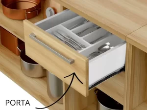 Cozinha Completa Paris – 2.70m – 6Pcs – Salleto – 1.3 – SR/LD