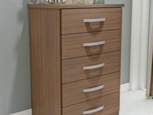 CÔMODA VALENÇA SAQUAREMA 5 GAVETAS – 62 cm – AS MÓVEIS – 1.5 – SR – 1.6 – TRA
