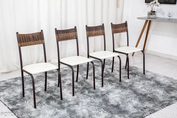 Mesa Atlanta Redonda -  75cm - Base Ipanema - 4 cad Telinha -  4.0/RN/ 4.2/RF - Image 3