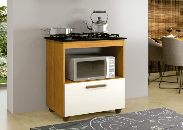 Balcão Cooktop Salvia 5 Bocas 74cm - Kaiki - 2.1 SR/2.0TD/1.8PR - Imagem 6
