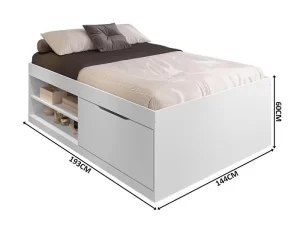 CAMA BOX CASAL MADEIRA VANESSA C/ SAPATEIRA – FRAMAR – 5.2 – SR