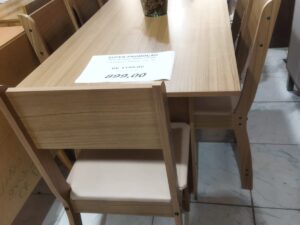 Mesa de Jantar Milano 155X68 c/ 6 Cadeiras Poliman – 5.5 – RF