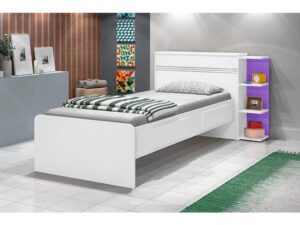 Cama Bau Solt Jade c/  2 Gavetas –  J A Moveis – 3.5 – SR- 4.8- TD