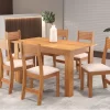 Mesa de Jantar Fucsia/Violeta Mel 136×75 c 6 Cad Brisa - 5.7 - RN - 5.8 - SR/RF - Image 2