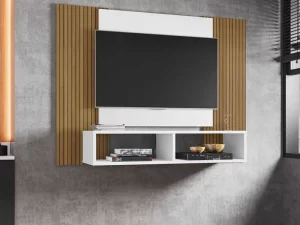 Painel Navi TV até 47 Polegadas – 1.20m – Bechara – Ripado 3 D – 1.8 – TD – 1.6 – RF