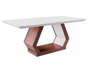 Mesa Alvorada 180 Tampo MDF/ Vidro – Rufato – 7.6 – SR