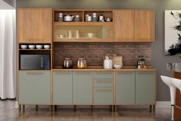Cozinha Salvador 100%MDF - 2.65m - Valdemoveis - 1.5/RN/TRA - Imagem 3