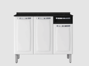 Balcão de Cozinha Rose de Aço – 1,05m – Itatiaia – 3.9/LD 3.5/RN