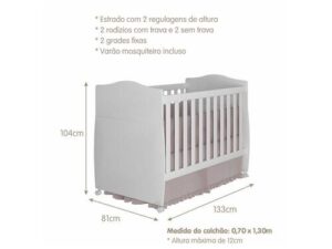 Berço Conforto/Mini Cama – 4.0 – TRA