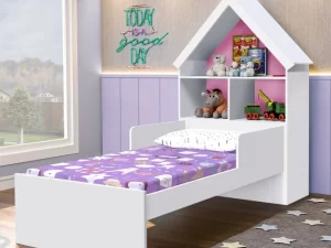 CAMA CASA INFANTIL MAGIA  – GABRIELLI MOVEIS – 3.3 – RN – 3.2 – PR