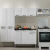 Cozinha Completa Rose 4 peças Aço - 2,45m - Itatiaia - 1.03 - LD