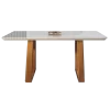 Mesa Ipanema 160 MDF c/vidro – MARKA MÓVEIS - 8.0 - TD - Image 2