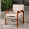 Poltrona Belíssima Linho ou veludo – Josebe Decor- 3.2- TD