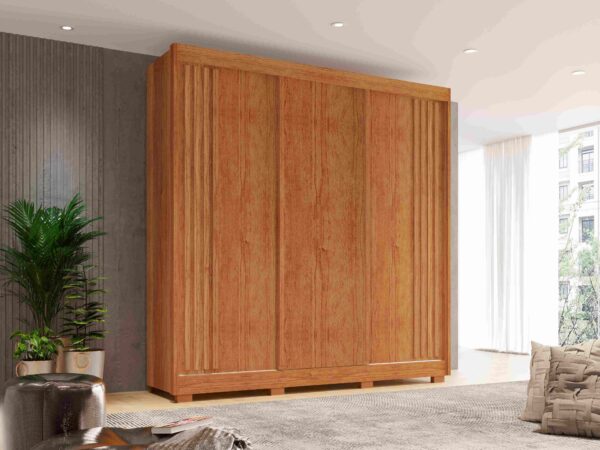 Roupeiro Guarda-Roupa Atenas Salleto 100%MDF - 3P4G - 2,20m - 1.2/SR