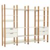 Closet 4 Torres TW406  - 2,89m - Off White/Freijó – 100% MDF -  DALLA COSTA -  1.54 - TD - Image 2