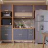Cozinha Completa Eloise 6P6G 4 Pecas - MGM Moveis - 100% MDF- 1.80 SR - Image 2