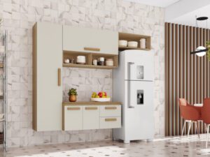 Cozinha Smart 4 Portas 2 Gavetas 1,89M Aramóveis-3.8-SR