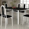 MESA SOMA TUBULAR 1.40m C/6 CADEIRAS GRANITO OU ARDOSIA - 7.2 - TRA - Image 2