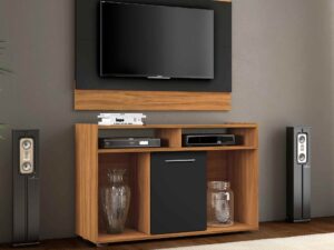 CONJUNTO RACK E PAINEL SHOW P/ 43″ 1 PORTA – NOTAVEL – 2.6 – TRA