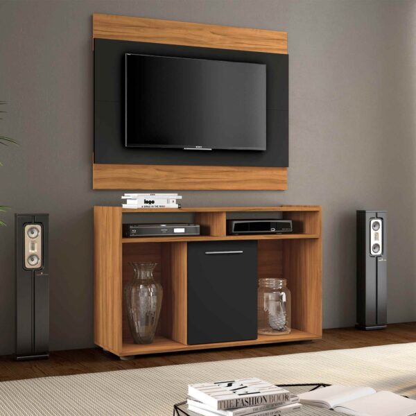 CONJUNTO RACK E PAINEL SHOW P/ 43" 1 PORTA - NOTAVEL - 2.6 - TRA - Image 2