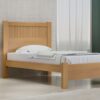 Cama Primícia Plus Solteiro Detalhe Ripado - D'DORO - 100%MDF - 1.03m - 5.0 - SR