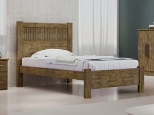 Cama Solteiro Primicia Plus Ripado – D Doro -100%MDF – 1.03m- 5.0 SR