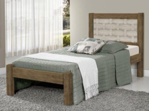 Cama Solteiro Laila –  J&A Moveis  – 0.92m- 2.7 – SR