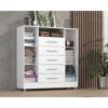 Cômoda Isabele 5 Gavetas 2 Portas - 110cm - Quarta Divisão - 4.4 - SR - Image 3