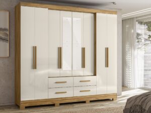 ROUPEIRO GR SAN LOURENÇO 8P4G C/ESPELHO – 2,37m – MOVAL – 1.20/TRA