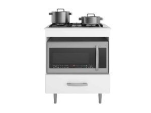 BALCAO COOKTOP ALECRIN 1gav 4 bocas  – 0.72m – POLIMAM – 1.5 – SR/RN