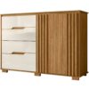CÔMODA TEXAS 4 GAV 2 PTS RIPADAS - 147cm - MOVAL - 5.0 - TRA/RN
