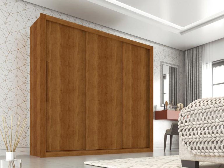 ROUPEIRO GR PANAMÁ FLEX 3P CORRER 4G - 1.85m - SEM ESPELHO - SALLETO - 7.5/LD - Imagem 3