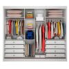 ROUPEIRO GUARDA ROUPA SOLLO /3 PORTAS ESPELHADAS 8 G - 273,6cm - 100% MDF - NOVO HORIZONTE - 2.35 - RN/PR - Image 2