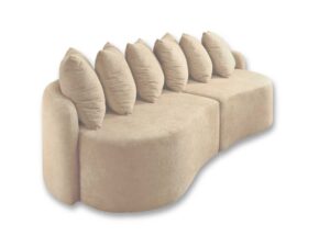 ESTOFADO SOFA LIVING ORGANICO MERLIM – 246cm –  JC – 1.68 – RN