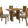 MESA QUICK 120x80 + 4 CADEIRAS NAPOLE - VIERO - 7.1 - RN