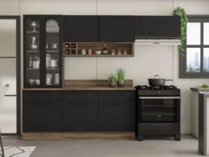 Cozinha Completa de Aço Exclusive C/ Vidro – 2.3 – LD