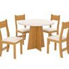 Mesa de Jantar Flipp Circular 0,90m C/ 4 Cadeiras Brisa - 4.7 - LD - Image 2