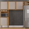Cozinha Pérola com 3 Peças - 2.56m - 6.4 - LD