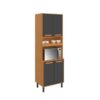 Paneleiro 4PT Forno Nápoles - 70cm -100% MDF - ITATIAIA - 4.9 PR/LD - Imagem 2